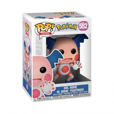 Figura Funko Pop! Pokémon Mr. Mime na embalagem