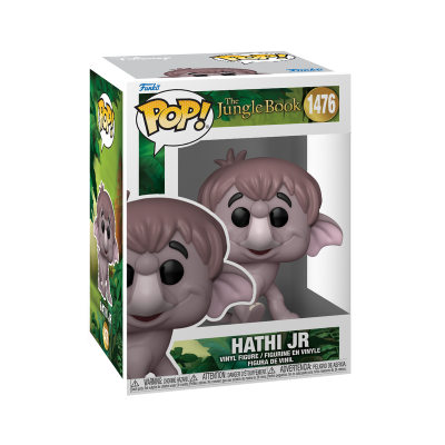 Boneco Funko Pop! Hathi Jr de The Jungle Book em embalagem com janela