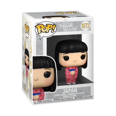 Figura Funko Pop It’s a Small World Japão número 1072 em caixa com janela