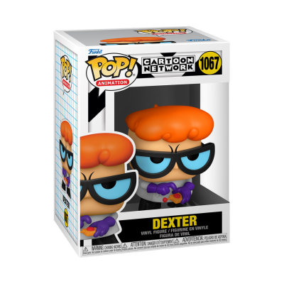 Figura de vinil Funko Pop! de Dexter em caixa