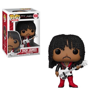 Figura Funko Pop! Rick James com guitarra branca