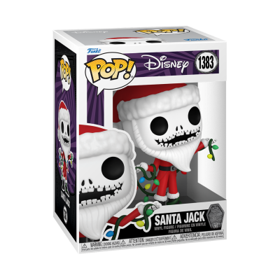 Funko Pop! Disney Santa Jack número 1383 em caixa
