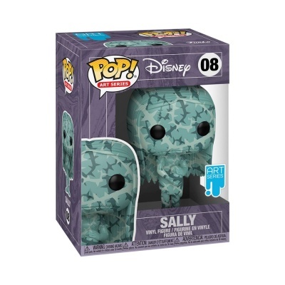 Figura Vinil Pop! Disney Sally Art Series nº 08 na caixa