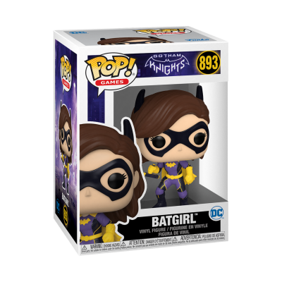 Figura Funko Pop! Batgirl do jogo Gotham Knights na caixa