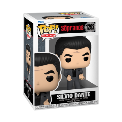 Figura Funko Pop! Silvio Dante de The Sopranos em embalagem