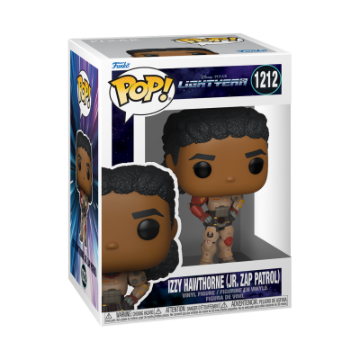 Funko Pop! Izzy Hawthorne Jr. Zap Patrol de vinil na caixa com número 1212