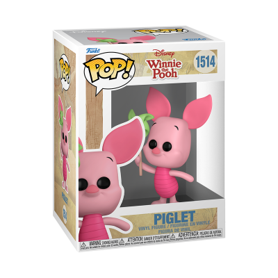Figura Pop! Piglet da Disney Winnie the Pooh em caixa com janela