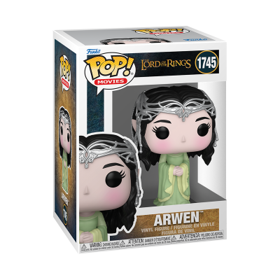 Figura Pop! vinil Arwen O Senhor dos Anéis nº 1745 em embalagem