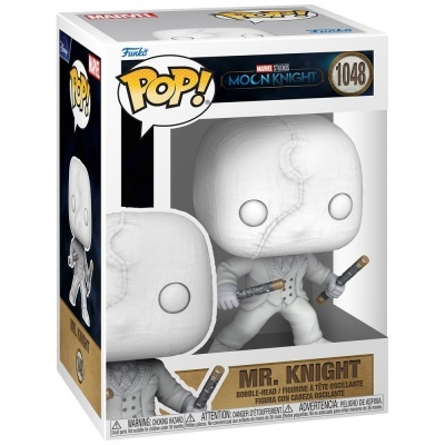 Funko Pop! Mr. Knight de Moon Knight na caixa
