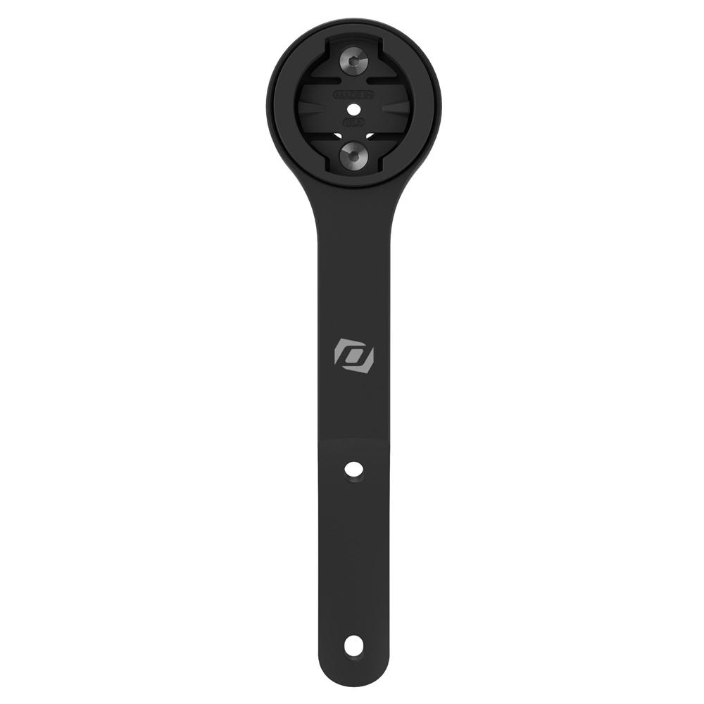 Suporte GPS Syncros Garmin Mount RR 1.0 Suporte preto para computador de bicicleta com encaixe circular e dois furos na haste