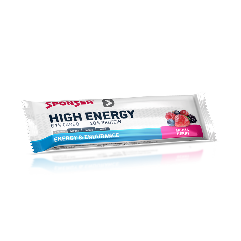 Suplemento Berraba Vinitrox 4 x 60ml Barra energética Sponser High Energy aroma berry