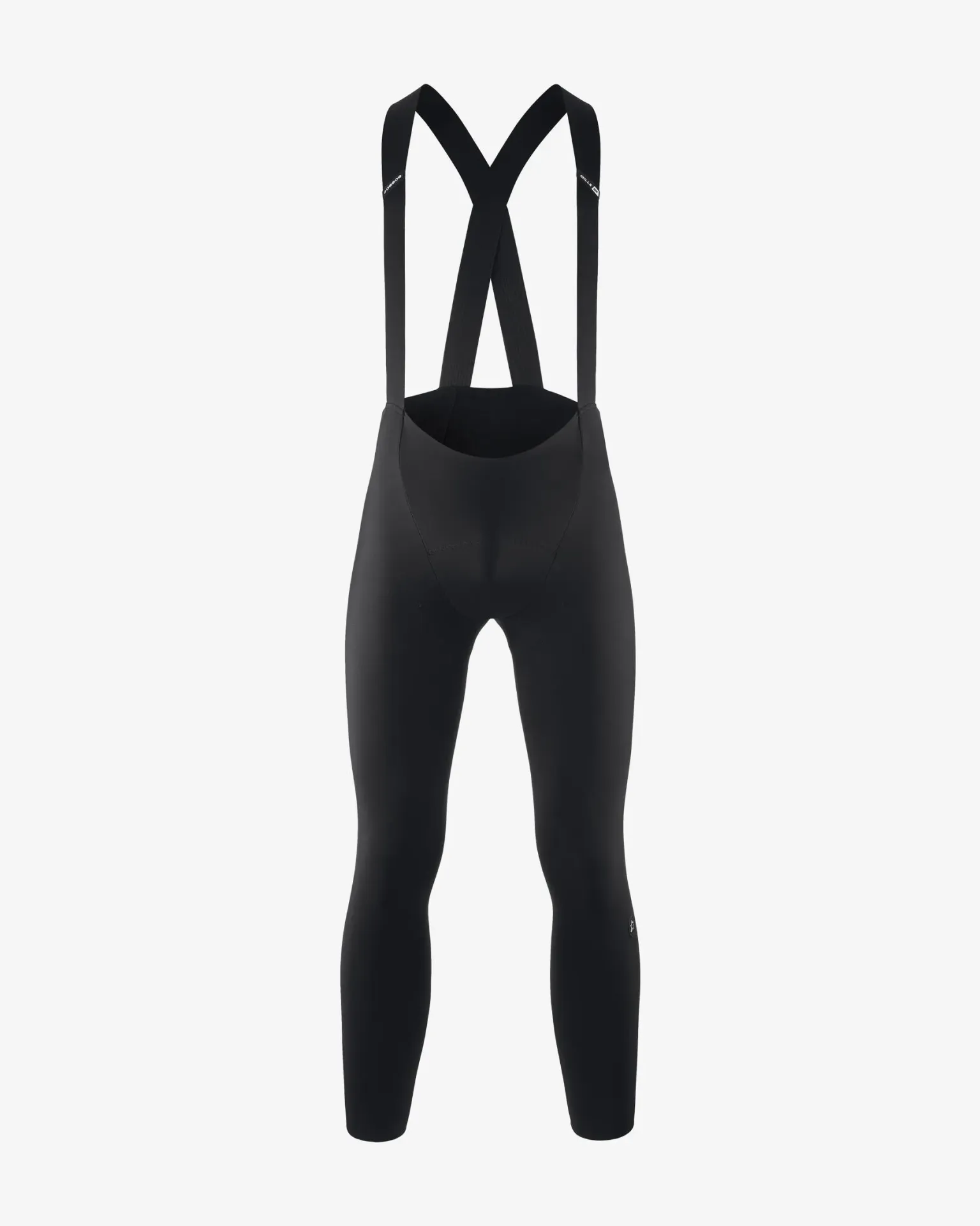 Calças Mille GT Spring Fall Bib Tights S11 calças de ciclismo pretas com alças cruzadas