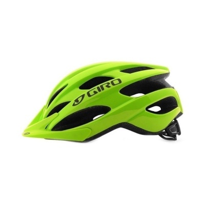 Capacete de ciclismo verde fluorescente GIRO com ventilação
