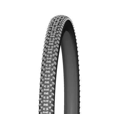 Pneu de bicicleta com piso texturizado preto