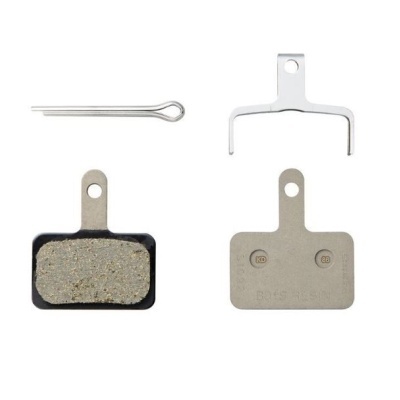 Conjunto de pastilhas de travão para bicicleta com mola e clipe