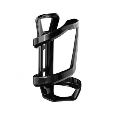 Suporte para garrafa de bicicleta preto em plástico