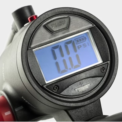 Manómetro digital com visor LCD e botões