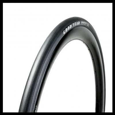 Pneu de bicicleta preto Goodyear Eagle F1 tubeless