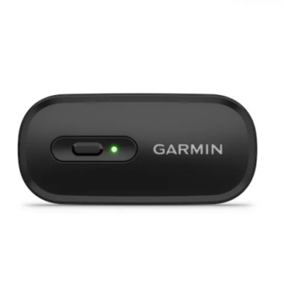 Carregador portátil preto GARMIN com luz verde