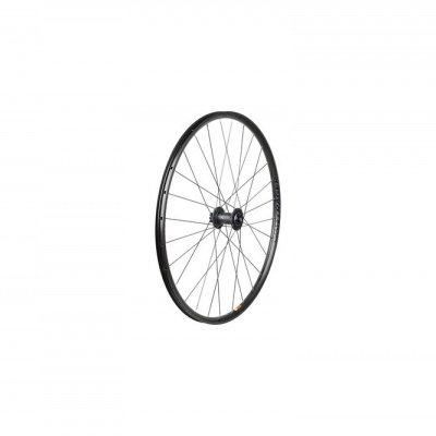 Roda de bicicleta preta vista de lado