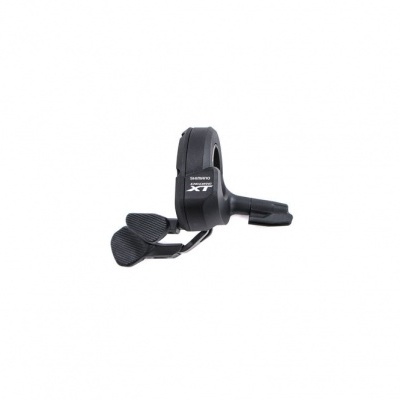 Punho de mudança de velocidades para bicicleta Shimano XT preto