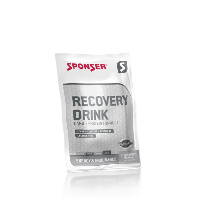 Pacote SPONSER RECOVERY DRINK sabor Morango Banana