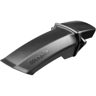 Proteção de suspensão preta da marca RockShox