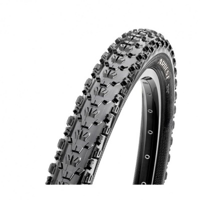 Pneu de bicicleta preto para terreno off-road com texto ARAGON TK