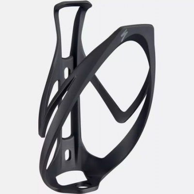 Suporte plástico preto para garrafa de bicicleta