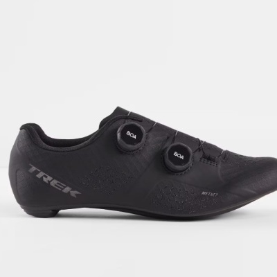 Sapatilha de ciclismo preta TREK com fechos BOA de dois botões