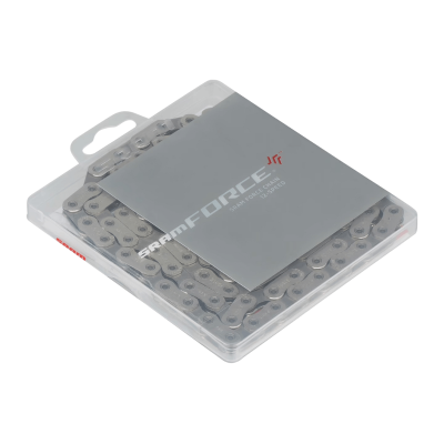 Corrente de bicicleta SRAM FORCE em embalagem plástica transparente