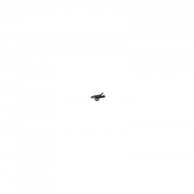 Suporte ou clipe pequeno preto com mola