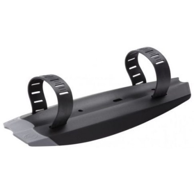 Proteção preta para bicicleta com duas fitas ajustáveis