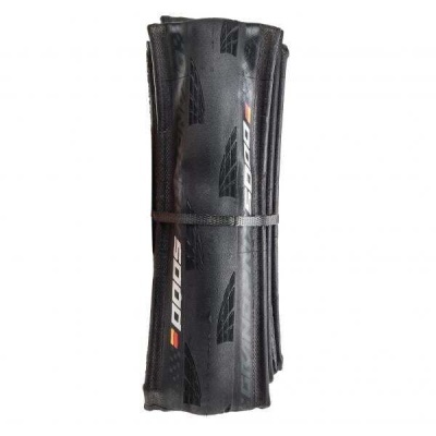 Pneu Dobrável para bicicleta D4000 preto enrolado