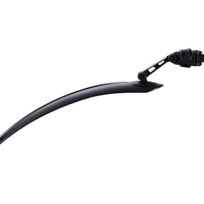 Paralama preto para bicicleta com braço ajustável