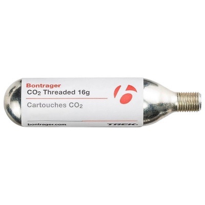 Cartucho de CO2 Bontrager Threaded 16g com rosca metálica