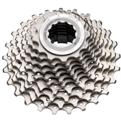 Conjunto de rodas dentadas metálicas para bicicleta com várias velocidades, texto Shimano Japão