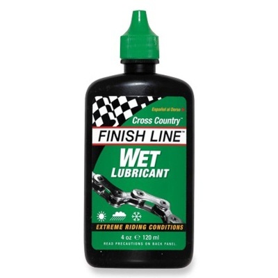 Frasco de lubrificante Finish Line Cross Country Wet Lubricant 120 ml