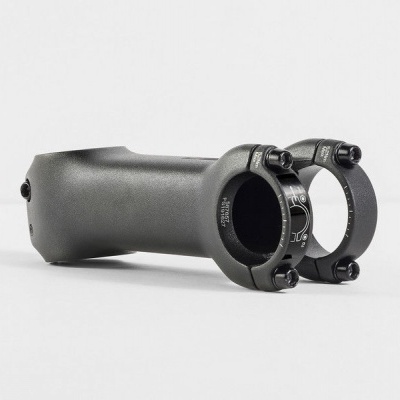 Suporte para guiador de bicicleta cinzento escuro com parafusos pretos