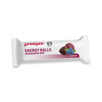 Barra energética Sponser Energy Balls sabor blueberry