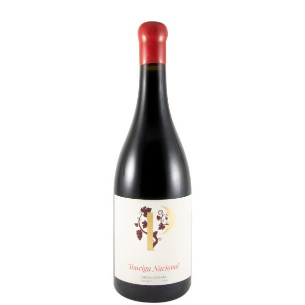 Pousio Touriga Nacional Edição Limitada tinto 2022 Garrafa de vinho Touriga Nacional com rótulo branco