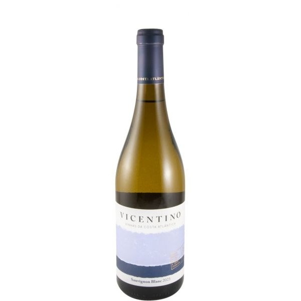 Vicentino Sauvignon Blanc branco 2023 Garrafa de vinho branco Vicentino Sauvignon Blanc 2023