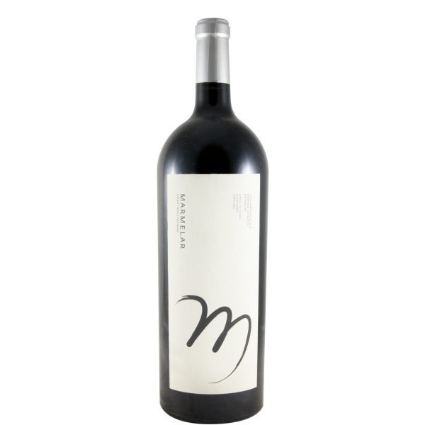 Marmelar tinto 1,5L 2019 Garrafa de vinho tinto Marmeliar com etiqueta branca e letra m estilizada