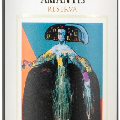 Etiqueta de vinho Dona Maria Amantis Reserva Viognier 2025