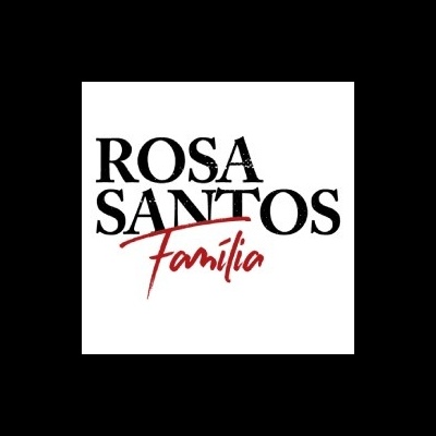 Logótipo ROSA SANTOS Família com fundo branco