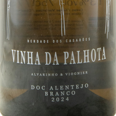 Rótulo de vinho branco Vinha da Palhota 2024