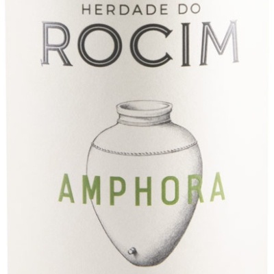 Etiqueta de vinho branco Herdade do Rocim Amphora 2022