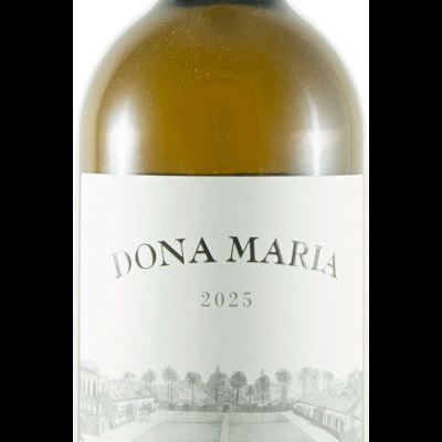 Garrafa de vinho branco Dona Maria 2025 alentejano