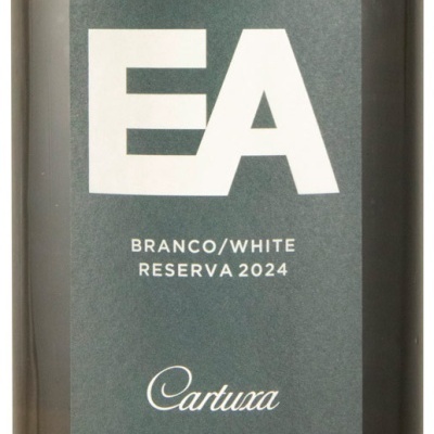Rótulo de garrafa de vinho branco EA Reserva 2024 Cartuxa