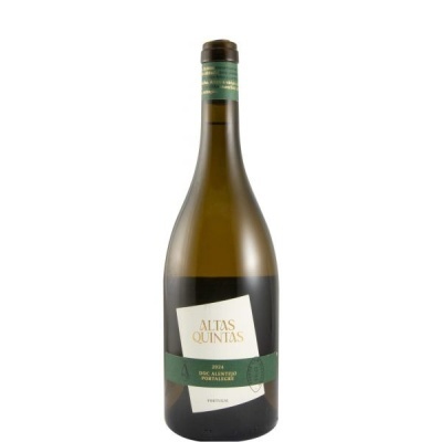 Garrafa vinho branco ALTAS QUINTAS 2024 DOC ALENTEJO PORTALEGRE VINTCULT